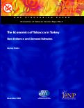 Cover page: THE ECONOMICS OF TOBACCO IN TURKEY : New evidence and demand estimates