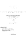 Cover page: Geometry and Topology of Soft Elastic Systems