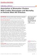 Cover page: Association of Biomarker Clusters With Cardiac Phenotypes and Mortality in Patients With HIV Infection.