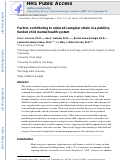 Cover page: Factors Contributing to Reduced Caregiver Strain in a Publicly Funded Child Mental Health System