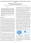 Cover page: An investigation of search strategies for hypothesis generation using eye movement data