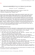 Cover page: Risk-based residential HLB/ACP survey for California, Texas and Arizona