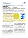 Cover page: Coupling SPP with LSPR for Enhanced Field Confinement: A Simulation Study