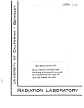 Cover page: Reduction of Carbon Dioxide inAqueous Solutions by Ionizing Radiation