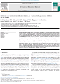 Cover page: Relevance of heat stress and dehydration to chronic kidney disease (CKDu) in Sri Lanka.