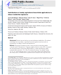 Cover page: Contributions of nearby agricultural insecticide applications to indoor residential exposures