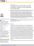 Cover page: Comprehensive characterization of DNA methylation changes in Fuchs endothelial corneal dystrophy