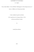 Cover page: From Anchor Babies to Otro Lado Babies: Challenging Non-Native Representations of Latina/o Children in U.S. Mainstream Media.