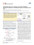 Cover page: General approach to the synthesis of the chlorosulfolipids danicalipin A, mytilipin A, and malhamensilipin A in enantioenriched form.