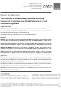 Cover page: The anatomy of a distributed predictive modeling framework: online learning, blockchain network, and consensus algorithm