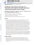 Cover page: Quantification of liver function by linearization of a two‐compartment model of gadoxetic acid uptake using dynamic contrast‐enhanced magnetic resonance imaging