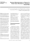 Cover page: Assessing Representativeness of Seriously Ill Patient Survey Responders in a Pragmatic Clinical Trial.