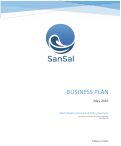 Cover page: SanSal Business Plan
