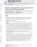 Cover page: Multipressure Dial Goggle Effects on Circumpapillary Structure and Microvasculature in Glaucoma Patients