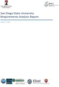Cover page: San Diego State University Requirements Analysis Report