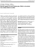 Cover page: Molecular mapping of the blast resistance gene, Pi44(t), derived from a durably resistant rice cultivar.