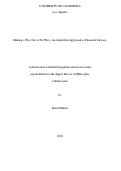 Cover page: Making a Way Out of No Way: An Antideficit Approach to Financial Literacy