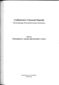 Cover page: The Ideal Free Distribution and Settlement History at Old Ranch Canyon, Santa Rosa Island