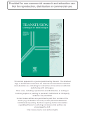 Cover page: Le groupe de recherches transfusionnelles d’Afrique francophone&nbsp;: bilan des cinq premières années