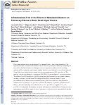 Cover page: A Randomized Trial of the Effects of Nebulized Albuterol on Pulmonary Edema in Brain-Dead Organ Donors