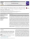 Cover page: Cartilage immunoprivilege depends on donor source and lesion location