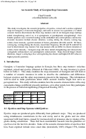 Cover page: WPP, No. 107: Acoustic Study of Georgian Stop Consonants