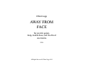 Cover page: Away from Face