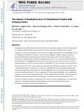 Cover page: The nature of bradykinesia in schizophrenia treated with antipsychotics