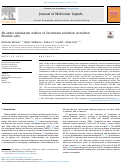 Cover page: Ab-initio simulation studies of chromium solvation in molten fluoride salts