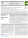 Cover page: Feasibility of atlas-based active bone marrow sparing intensity modulated radiation therapy for cervical cancer