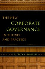 Cover page of The New Corporate Governance in Theory and Practice