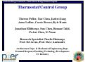 Cover page: Thermostat/Control Group