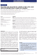 Cover page: Observation study showed that the continuity of skin-to-skin contact with low-birthweight infants in Uganda was suboptimal.