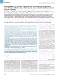 Cover page: Ambient PM2.5, O3, and NO2 Exposures and Associations with Mortality over 16 Years of Follow-Up in the Canadian Census Health and Environment Cohort (CanCHEC)