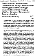 Cover page: SIGNIFICANCE OF CORONARY CALCIFICATION BY ULTRAFAST COMPUTED-TOMOGRAPHY - COMPARISON WITH INTRAVASCULAR ULTRASOUND