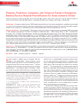 Cover page: Patterns, Predictors, Variations, and Temporal Trends in Emergency Medical Service Hospital Prenotification for Acute Ischemic Stroke