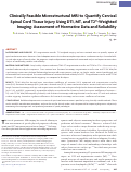 Cover page: Clinically Feasible Microstructural MRI to Quantify Cervical Spinal Cord Tissue Injury Using DTI, MT, and T2*-Weighted Imaging: Assessment of Normative Data and Reliability.