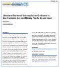 Cover page: Literature Review of Unconsolidated Sediment in San Francisco Bay and Nearby Pacific Ocean Coast
