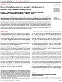 Cover page: Mesostriatal dopamine is sensitive to changes in specific cue-reward contingencies.