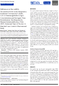 Cover page: Differences in Post-mRNA Vaccination Severe Acute Respiratory Syndrome Coronavirus 2 (SARS-CoV-2) Immunoglobulin G (IgG) Concentrations and Surrogate Virus Neutralization Test Response by Human Immunodeficiency Virus (HIV) Status and Type of Vaccine: A Matched Case-Control Observational Study