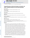 Cover page: Targeted Maximum Likelihood Estimation for Dynamic and Static Longitudinal Marginal Structural Working Models