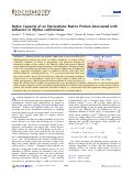 Cover page: Redox Capacity of an Extracellular Matrix Protein Associated with Adhesion in Mytilus californianus.