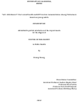 Cover page: “Let’s talk about it”: Peer sexual health and HPV vaccine communication among Vietnamese American young adults