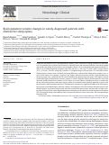 Cover page: Brain putamen volume changes in newly-diagnosed patients with obstructive sleep apnea