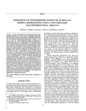 Cover page: Deposition of Monodisperse Particles in Hollow Models Representing Adult and Child-Size Tracheobronchial Airways