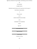 Cover page: Application of Industrial Ecology Principles in the Bioenergy Sector in California