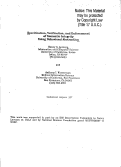 Cover page: Specification, verification, and enforcement of semantic integrity using behavioral abstraction