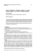 Cover page: Some interesting processes arising as heavy traffic limits in an M/M/∞ storage process