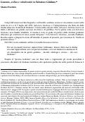 Cover page: Lamento, ordine e subalternità in <em>Salvatore Giuliano</em>
