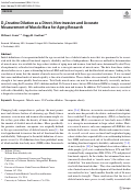 Cover page: D3Creatine Dilution as a Direct, Non-invasive and Accurate Measurement of Muscle Mass for Aging Research.